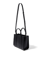 The Small Croc-Embossed Tote Bag